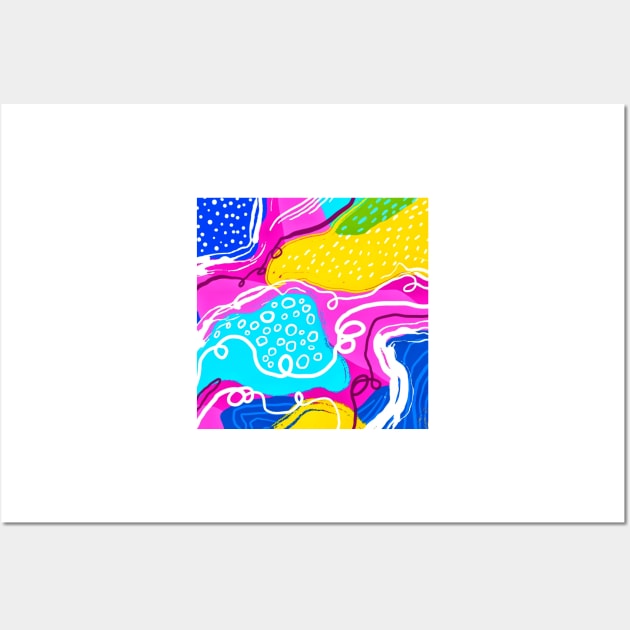 Abstract Colorful Fine Art Wall Art by TheSkullArmy